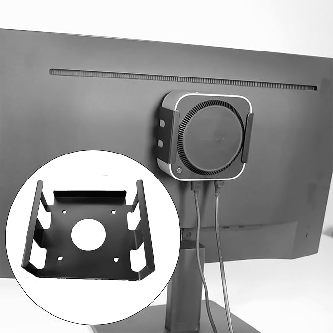 Soporte de Acero para CPU Montaje Bajo Escritorio miniatura 4