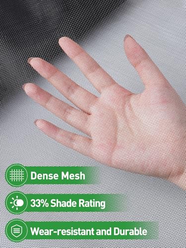 image for ANPHSIN Stronger Garden Mesh Netting - 10 x 20 ft PP Nanocomposite Bir