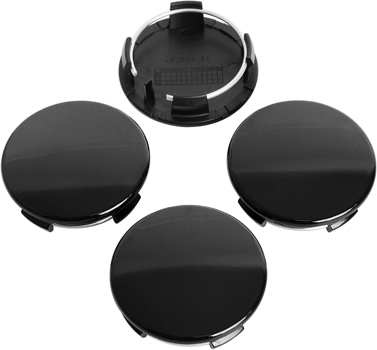 KitsPro 2.25Inch 57MM Wheel Center Caps for Tesla Model S