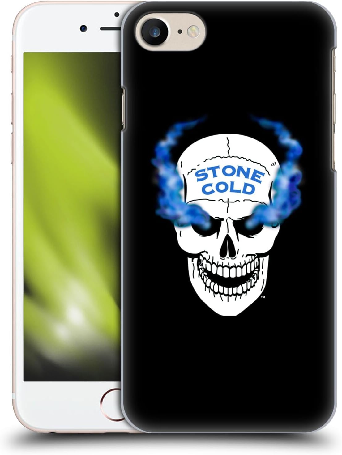 Head Case Designs Officially Licensed WWE Retro Skull Stone Cold Steve Austin Hard Back Case Compatible with Apple iPhone 7/8 / SE 2020 & 2022
