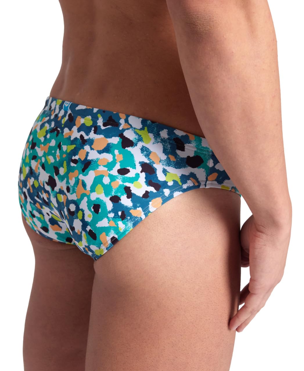 arena Santamarias R Costume da Bagno Uomo, Costume Slip Uomo Mare e Piscina in Tessuto Foderato MaxFit Eco Resistente al Cloro e al Sale, Protezione UV 50+