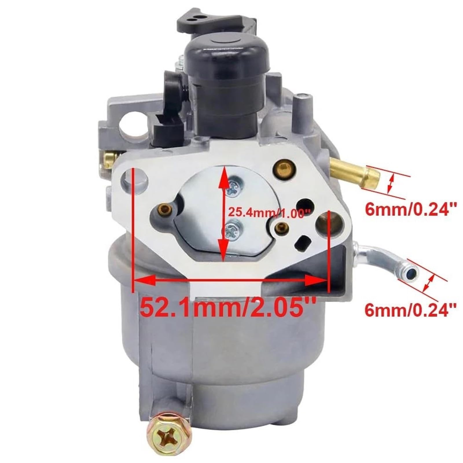 carburador Para tractor de césped HT3813 HT3813K1 HT4213 conjunto carburador con juego juntas línea combustible 6100-ZA0-L01
