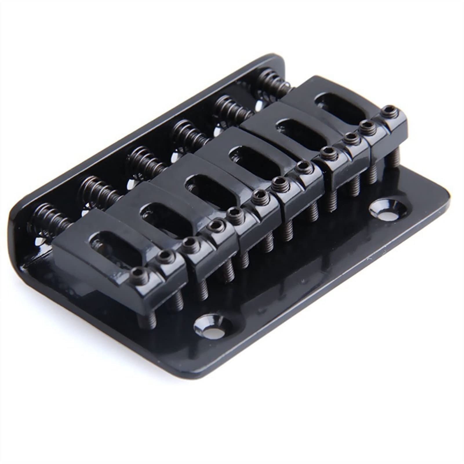 Parti di ricambio chitarra 6 Sella Hardtail Bridge Carico Superiore 65mm Bridge Guitar & Single Bobina Pickups Pickup Per Collo In Ceramica