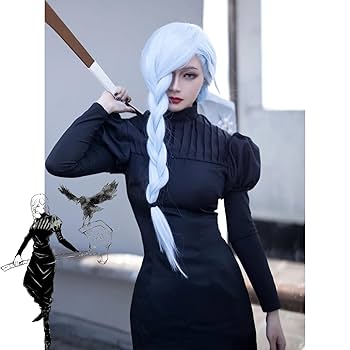 呪術廻戦　冥冥　コスプレ衣装＋ウィッグ＋武器(斧)　フルセット Amazon.co.jp: [Acosdary] 呪術廻戦 渋谷事変 冥冥 コスプレ衣装