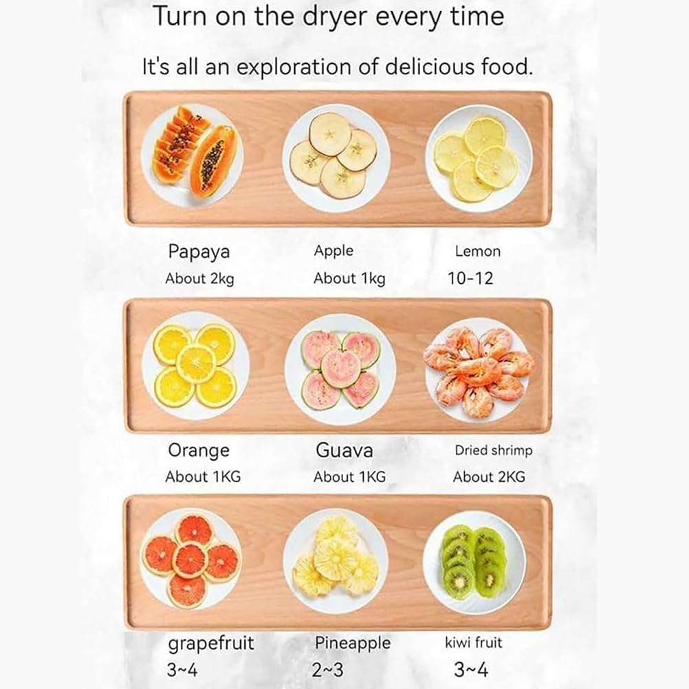 Home Freeze Dryer Machine, 6-18 Stainless Steel Trays, Food Dehydrator with Timer, 12 Layers, Max Temp 90℉, Ideal for Preserving Fruits, Vegetables, and Meats