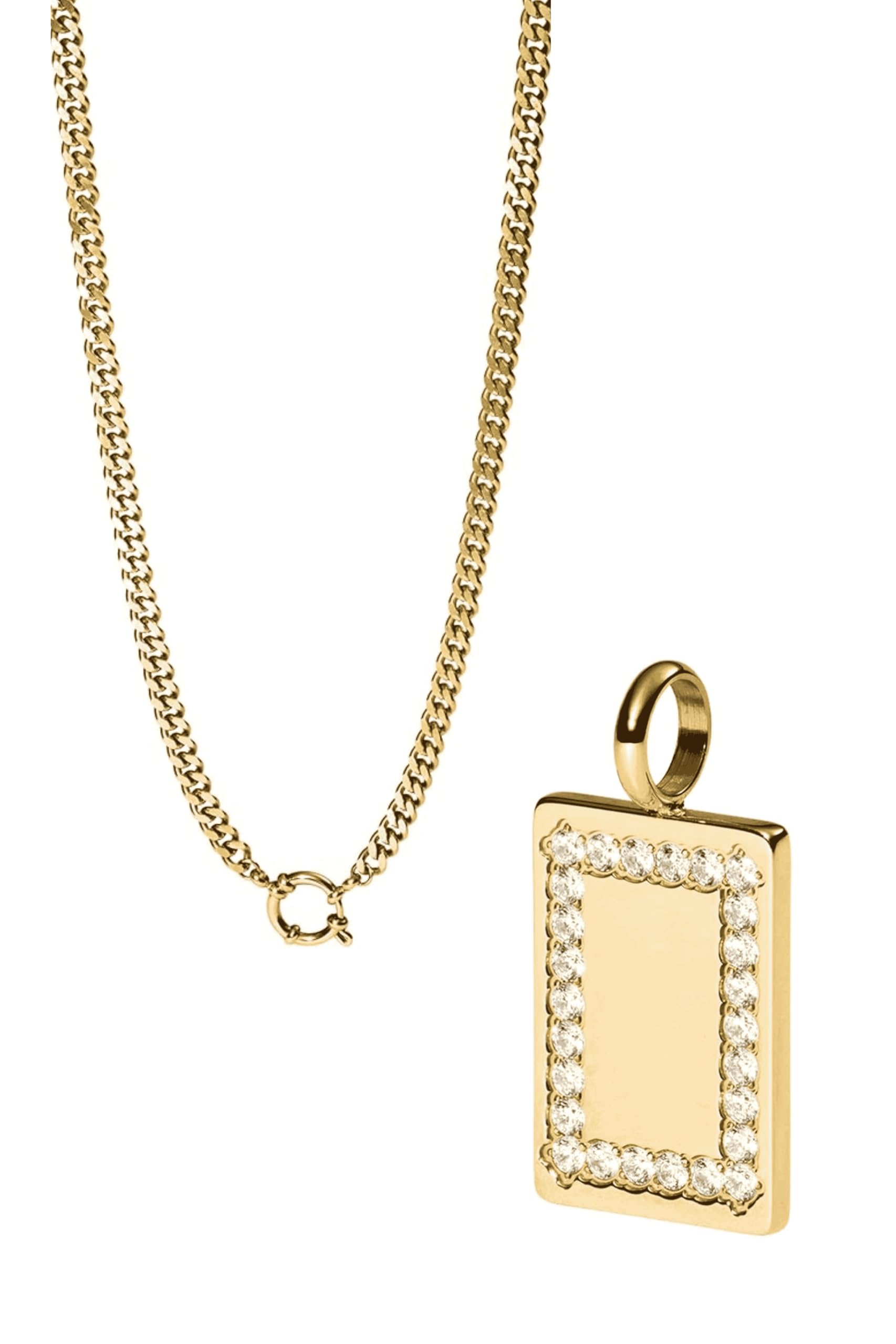 Purelei Charm Schmuckset – 2-teiliges Ketten-Bundle – Edelstahl