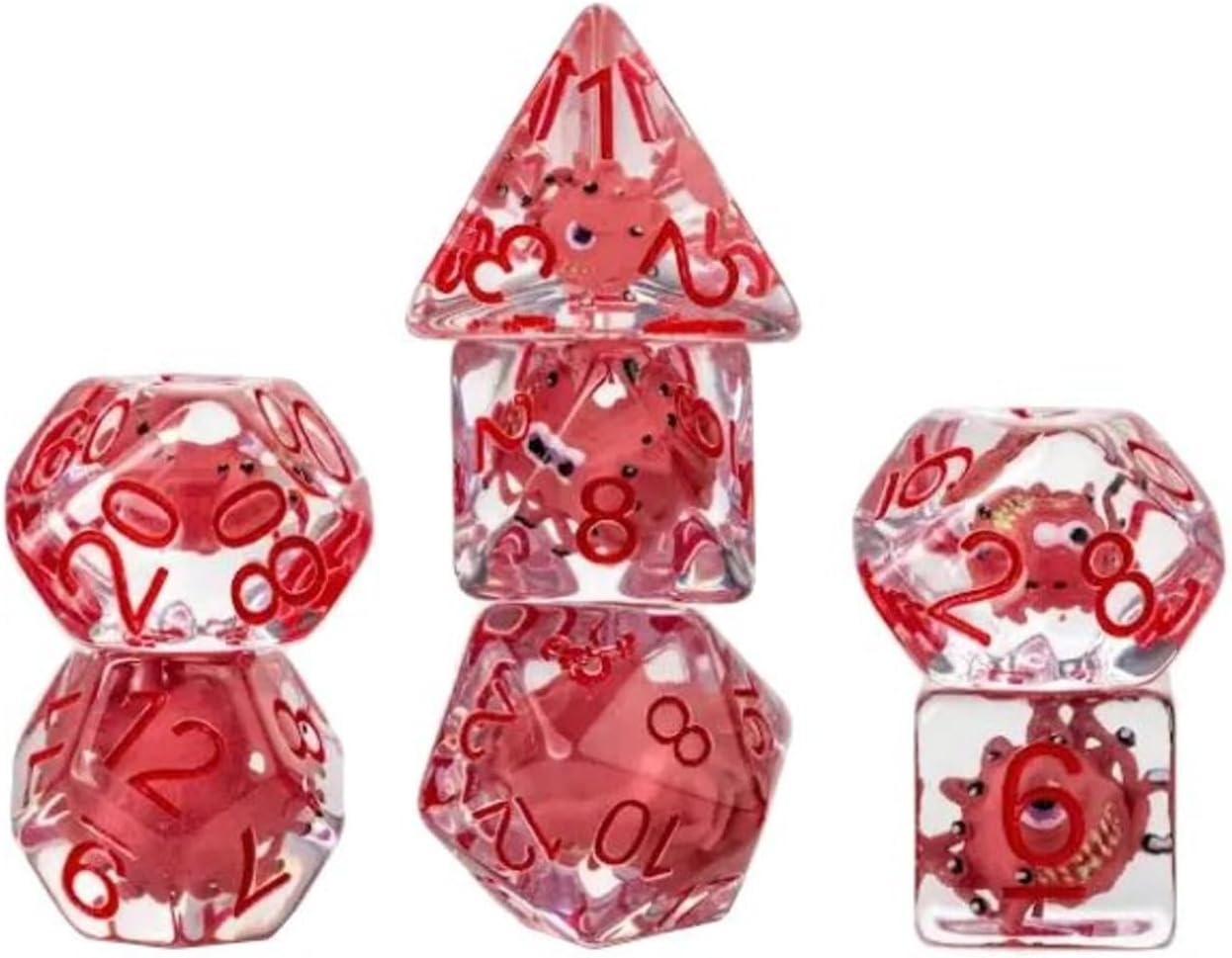 FanRoll Dungeons & Dragons Beholder Resin Dice Set