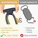 Silicone Holder Compatible for Samsung Galaxy smarttag2 for Dog Collar,Slim Rubber Cover pet Accessories,Secure case for Galaxy tag2 Tracker for cat Belt (2 Pack) gallery image