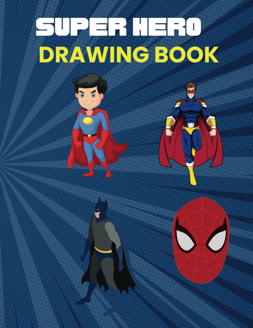 SUPER HERO DRAWING BOOK