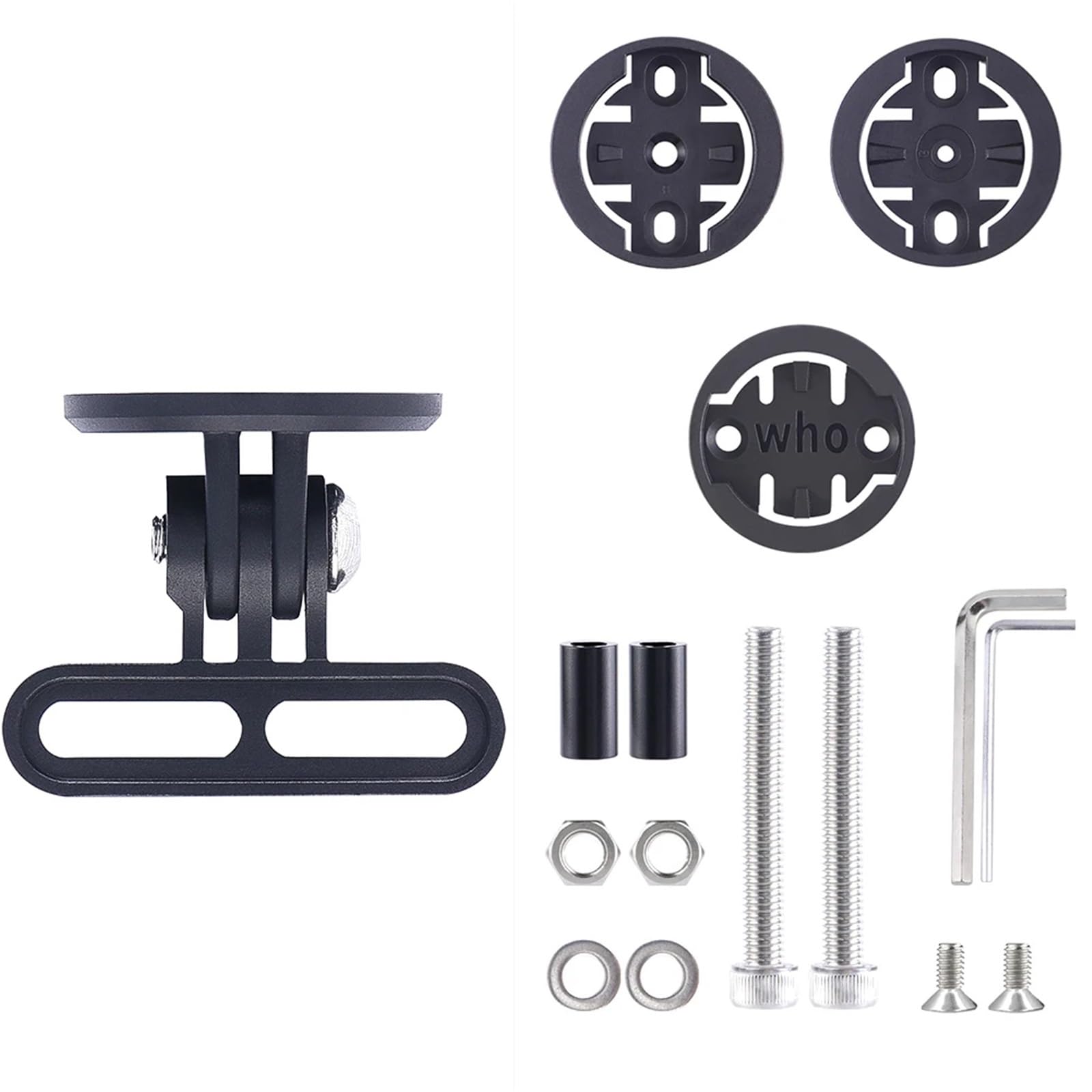 6pcs Bike Cronometro Mount Holder Leggero Manubrio Della Bicicletta Codice Rack Staffa In Lega di Alluminio per Sport All'aperto per Cronometro GPS Bici Da Strada