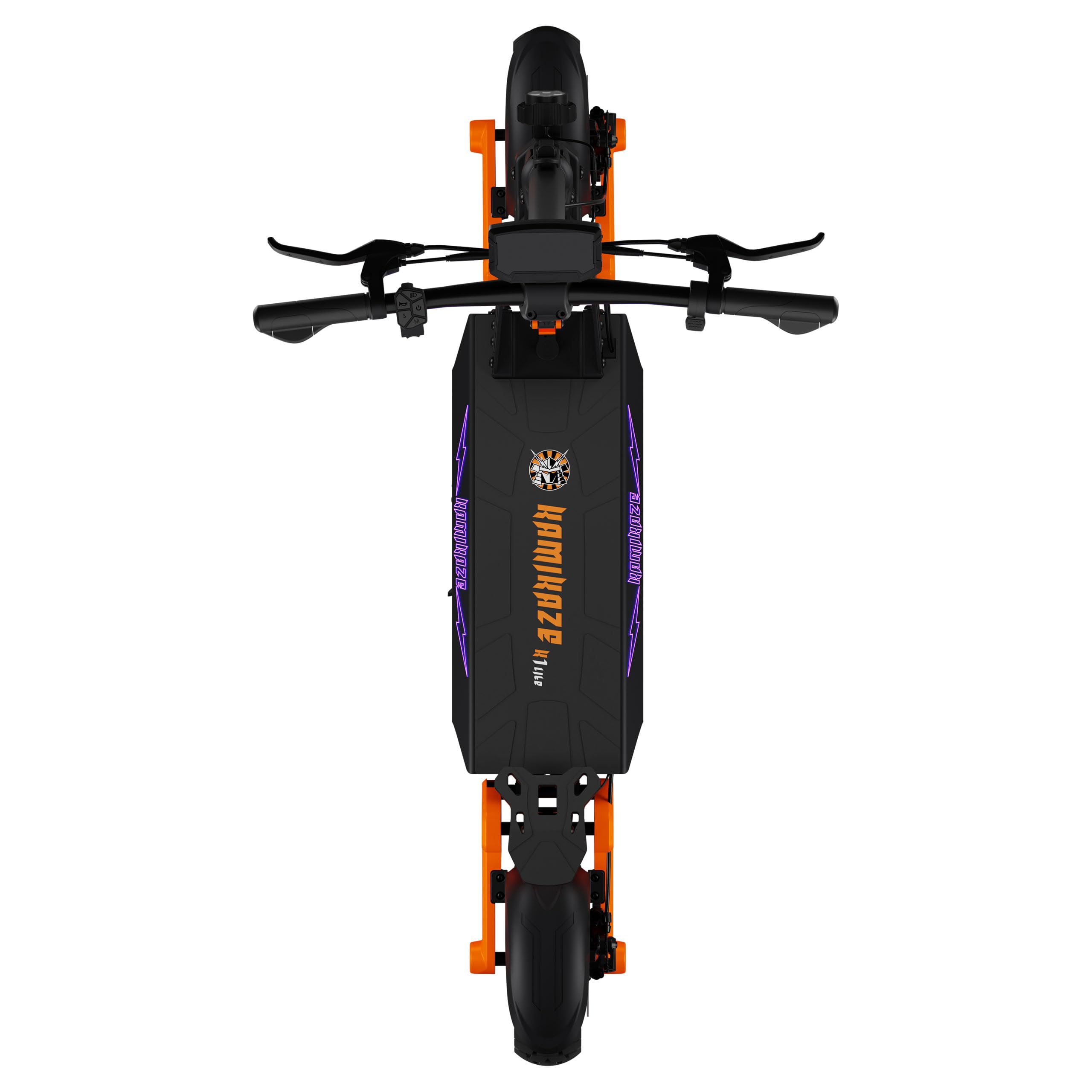 Kamikaze K1 Lite silnik elektryczny 800 W (szczyt szczytowy 1200 W), akumulator 48 V 13,5 Ah, autonomia do 60 km, prędkość 20 km/h
