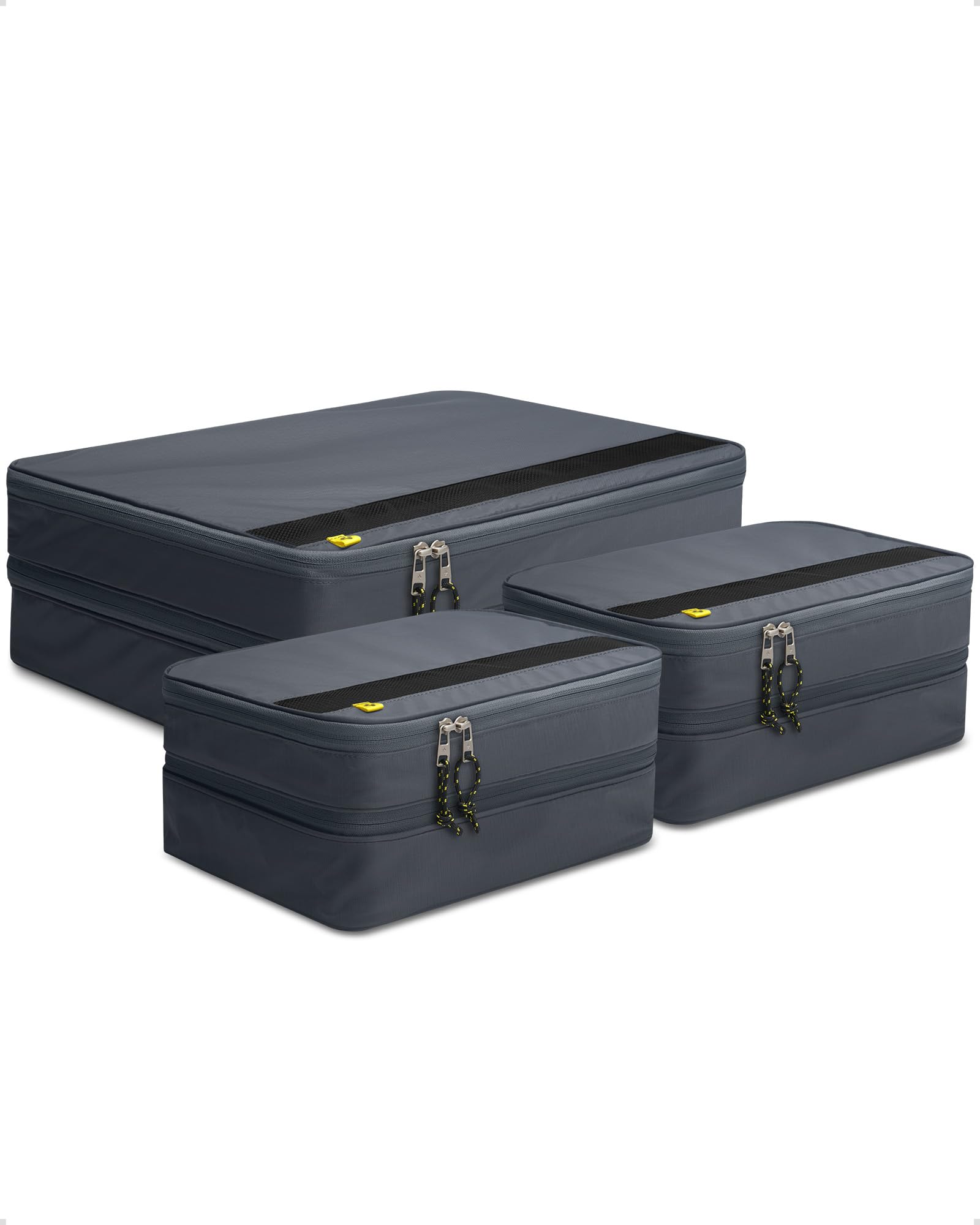 Spigen トラベルポーチ 旅行用圧縮袋 パッキングポーチ スペース節約 大容量収納可能 Sサイズ 2点＋XLサイズ 1点（グロットグレー） Amazon.co.jp: Spigen トラベルポーチ 旅行用圧縮袋 パッキングポーチ