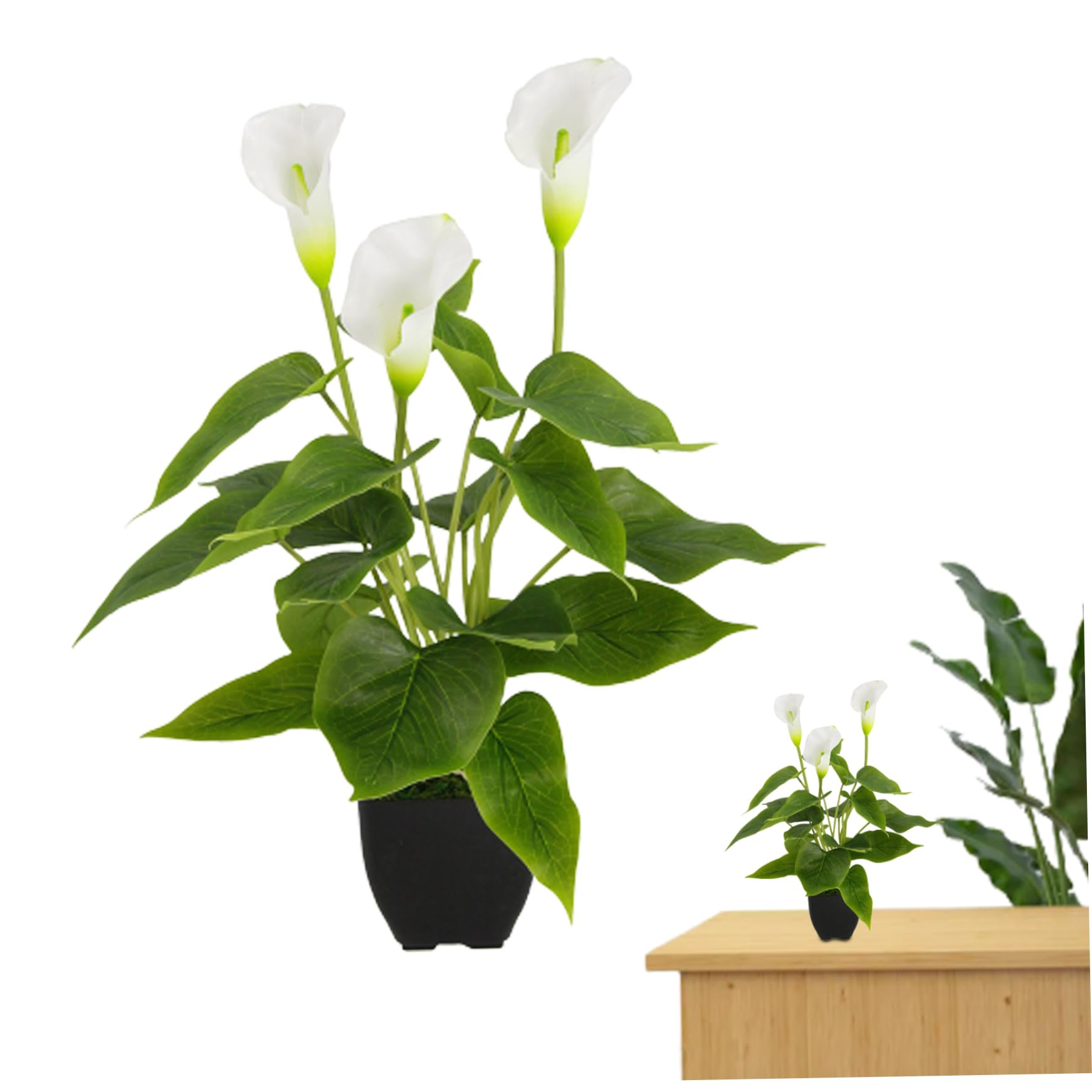 Plante artificielle Calla Lily pour végétaliser sans entretien