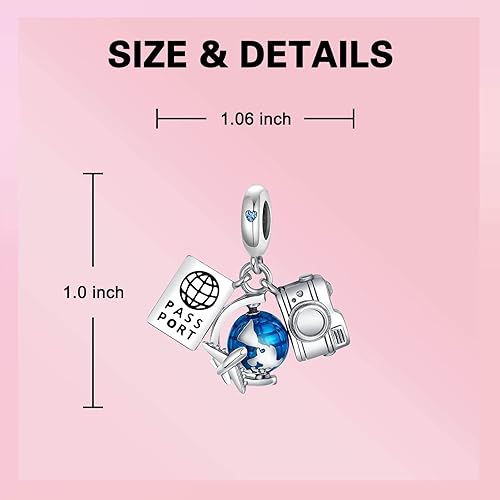 Miniatura 6 de Dije de girasol con diseño de estrella y luna y elefante para pulsera, collar de plata de ley 925, dijes de corazón de amor para mujer, regalo