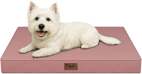Miniatura 41 de Cama Ortopédica para Perros de Exterior para Perros Medianos y Gatos, Tapete Plano Impermeable para Mascotas con Espuma de Caja de Huevos y Funda