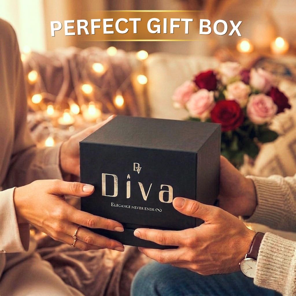 DV DIVA Lavender Vanilla Scented Soy Wax Candle Gift 14oz Anniversary, Valentine & Birthday Gift Luxury Large Candle with Hidden NFC Love Message Soft Fragrance for Home Decor & Relaxing Ambiance
