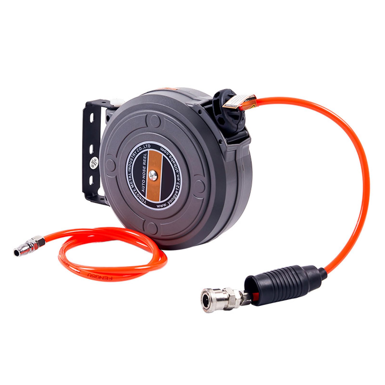 Zbiianxer Light Practical Compacts Automotive Air Hose Reel Features Automatic Retractable Designs For Easy Tool Access In Workshops Retractable Air Hose Reel