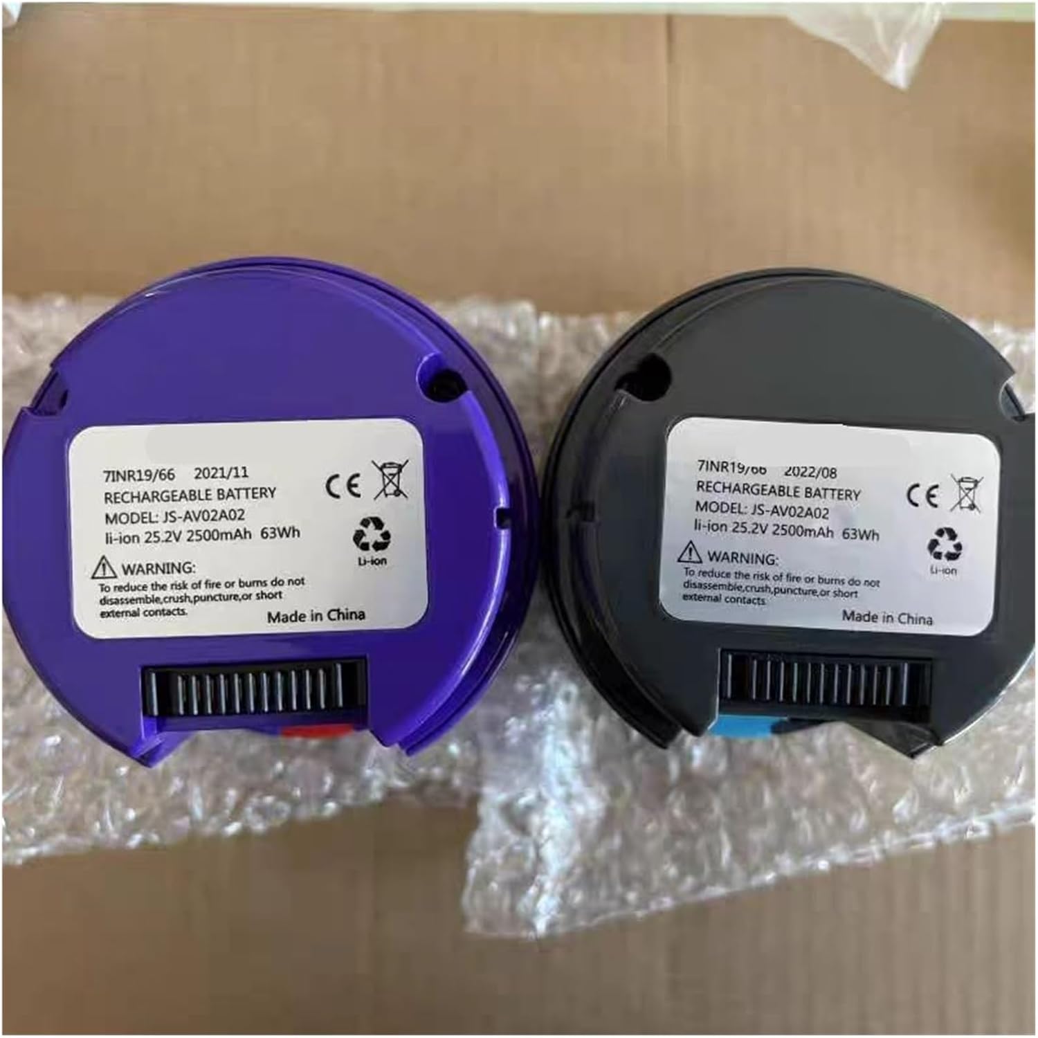 2500mAh 25.2V 63Wh, Compatible For JASHEN, JS-AV02A02, Handheld Vacuum Cleaner Battery Pack Replacement Clean The Parts(1PCS)
