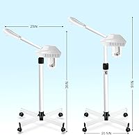 Vista 5 de Vaporizador Facial Profesional para Atomización, Humidificador, Atomizador, Altura y Ángulo Ajustables, Vaporizador Facial para Limpiar la Piel