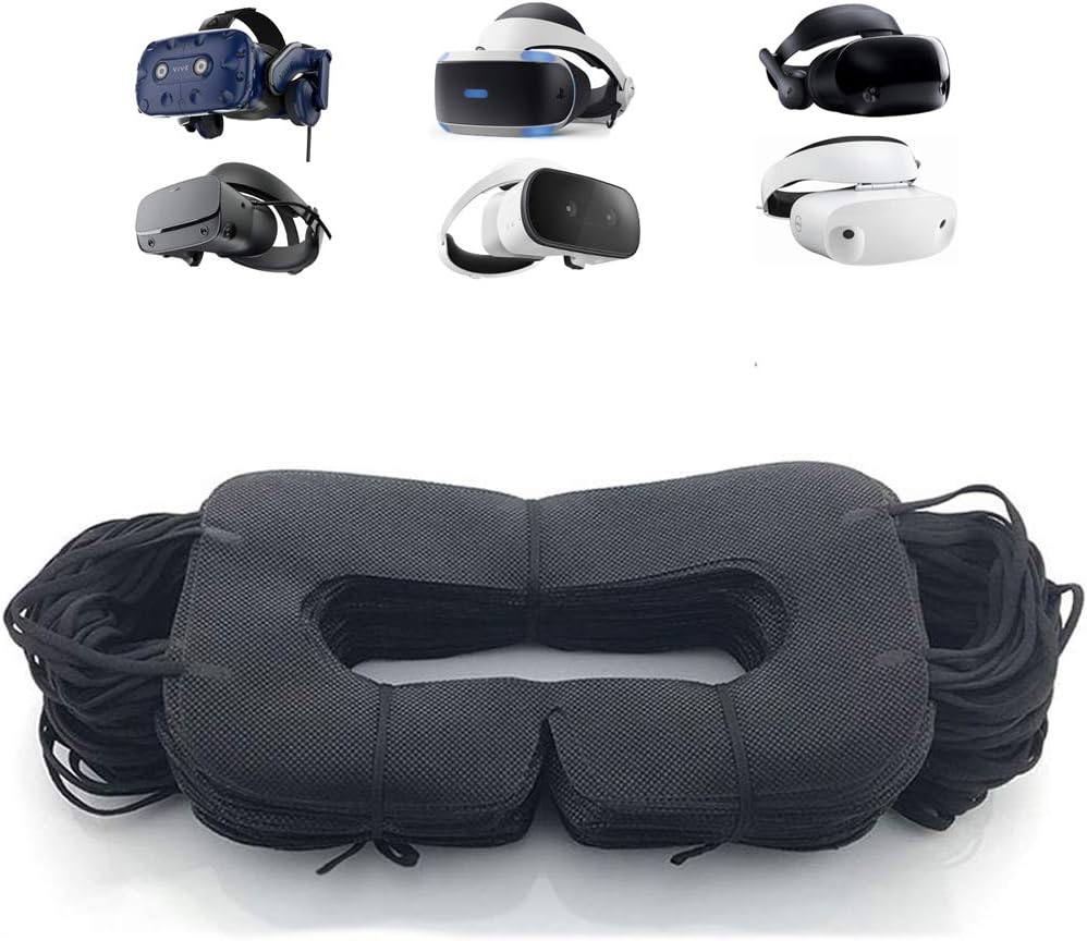 VR Mask Disposable Eye Cover Mask for Oculus/HTC/Gear VR, Prevent Eye