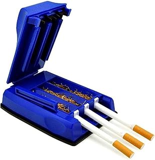 White Leaf Regular & King Size cigarette injector rolling machine - Manual Cigarette Making Rolling Maker Tobacco Injector Machine | Make 3 Cigarette At Once(Quick Tube Filling & Hand Operated Tool)