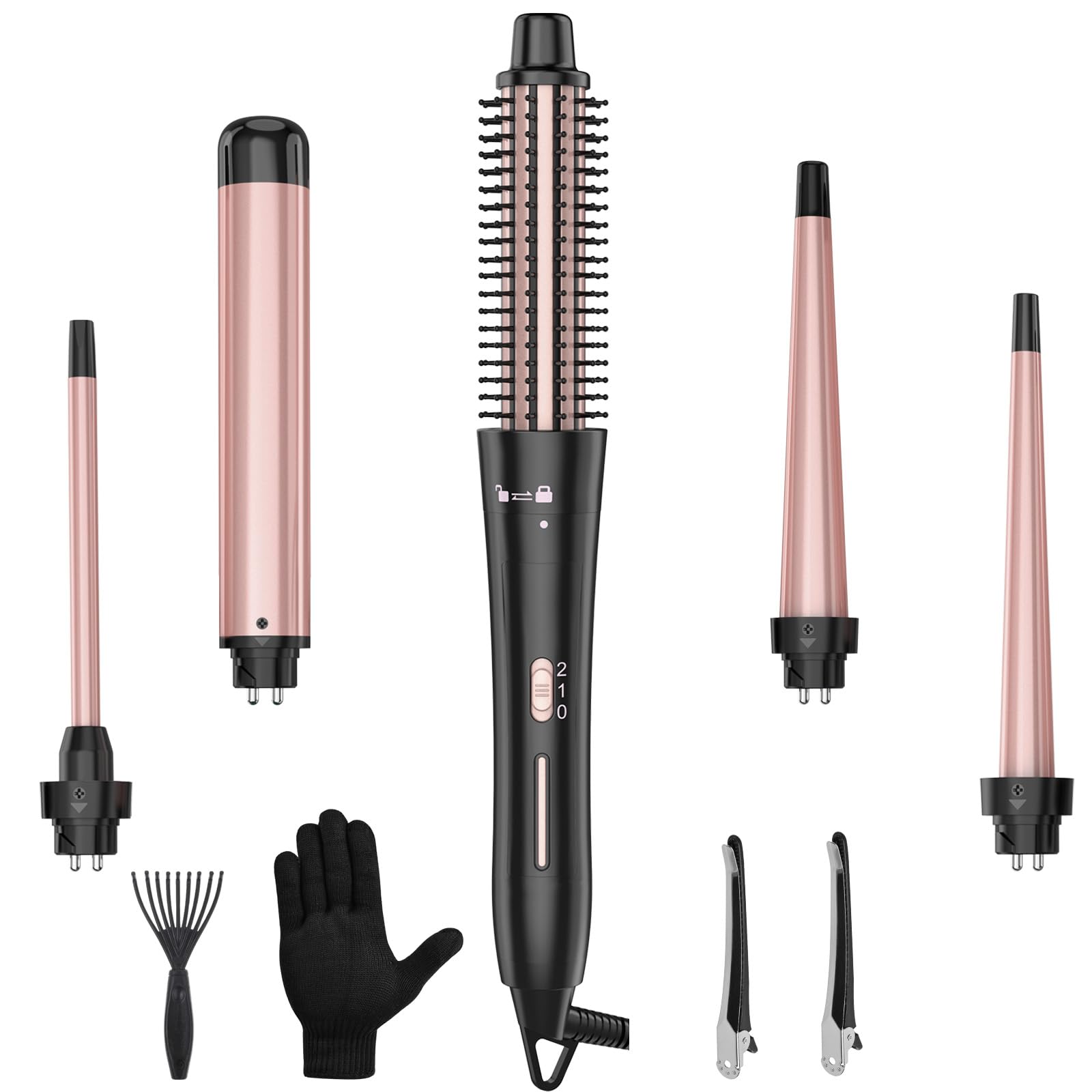 Curling Iron, Curling Wand Set