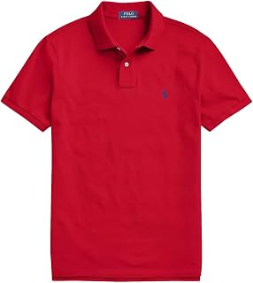 POLO RALPH LAUREN Men's Custom Slim Fit Iconic Mesh Polo