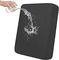 Vista 84 de Easy-Going Funda de cojín 100% impermeable para asiento de sofá, funda de cojín elástica de muebles, para niños, mascotas, cojín de sofá biplaza