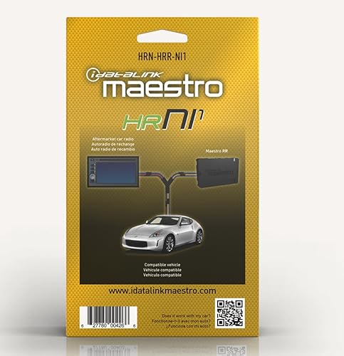 Miniatura 6 de Idatalink Maestro HRN-HRR-NI1 - Arnés de repuesto para radio Plug and Play para vehículos Nissan seleccionados 2007-2020