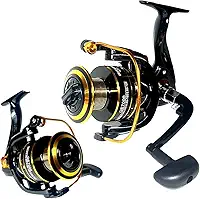 MARURI, MOLINETE DE PESCA ALTO MAR QE 7000-14 ROLAMENTOS - DRAG:20KG - CARRETEL ALUMINIO