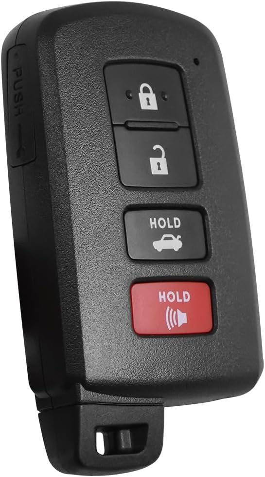 Keyless Entry Smart Prox Remote Key Fob Compatible with Toyota Avalon Camry Corolla 2013-2018 Replaces 281451-0020 G Board FCC ID:HYQ14FBA PN:89904-06140 4 Buttons