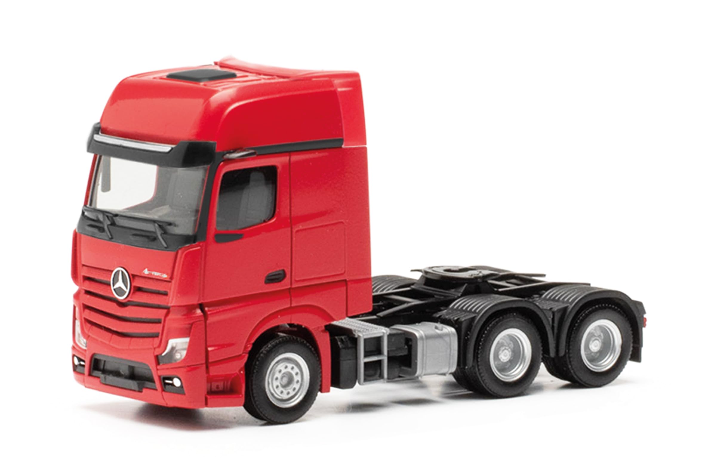 herpa 317832 vrachtwagenmodel Mercedes-Benz Actros Classicspace verwisselbare koffer UPS, miniatuur op schaal 1:87, verzamelstuk, Made in Germany, kunststof miniatuurmodel, meerkleurig