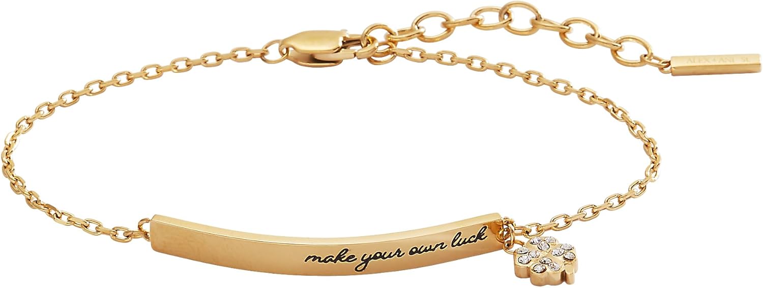 Alex and Ani Mantra In-Line Bracelets