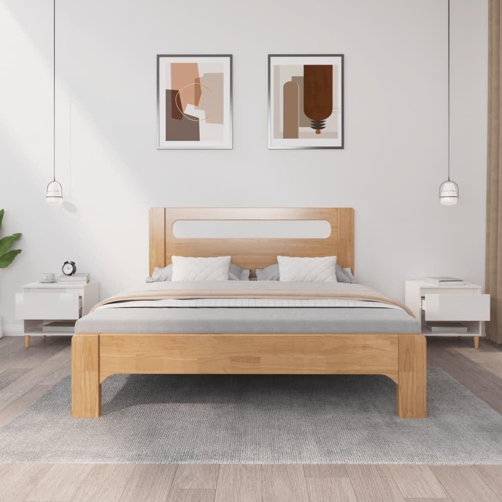 Elegante Nachttische aus Holzwerkstoff mit Stauraum, stabilem Oberteil und Wandhalterung für Wohnzimmer & Schlafzimmer