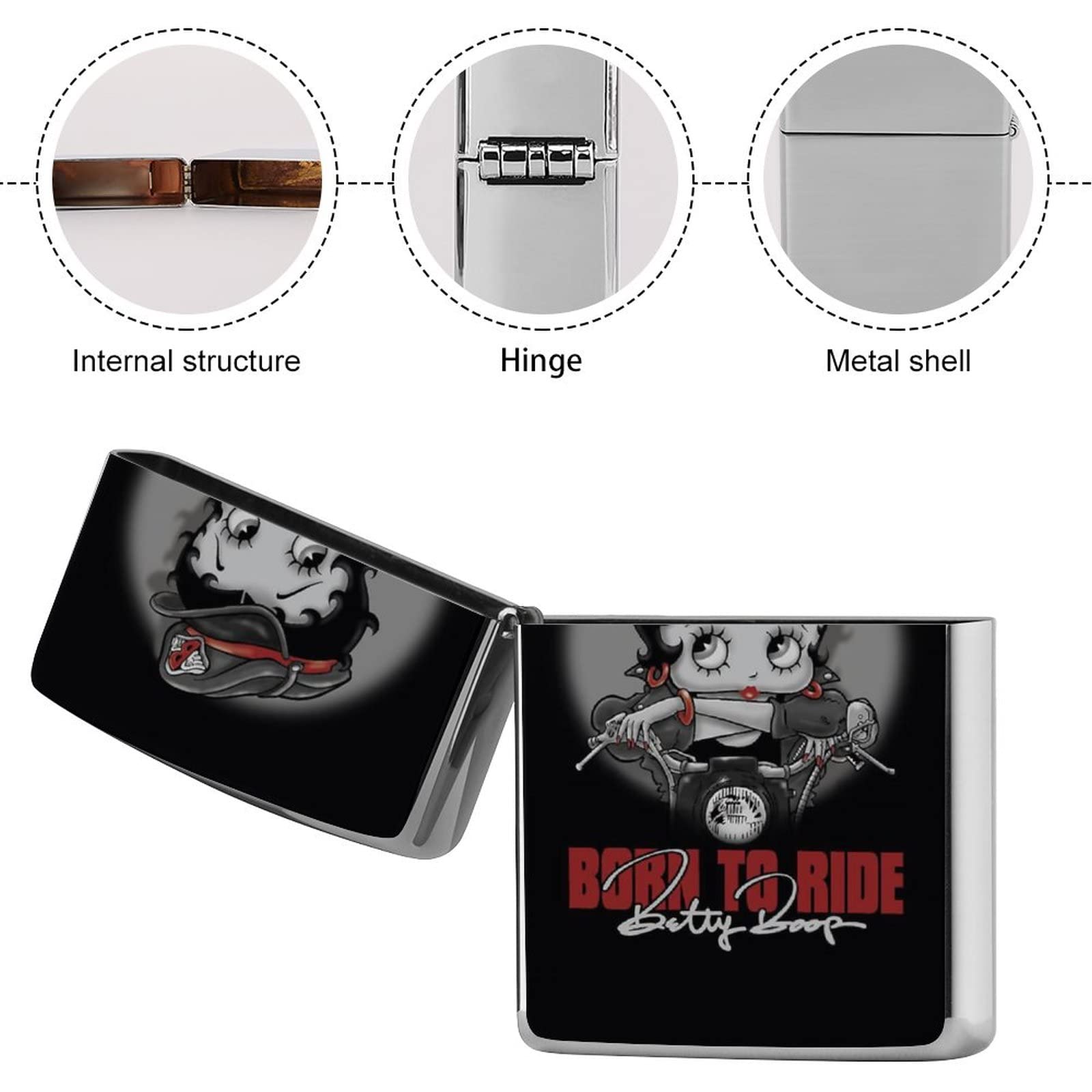 Amazon.co.jp: ベティちゃん ベティ ブープ ライター アーマー ZIPPO 