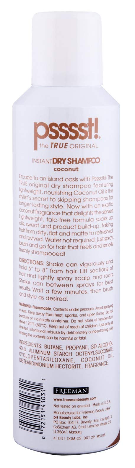 Ginger Girl Dry Shampoo for Natural Redheads