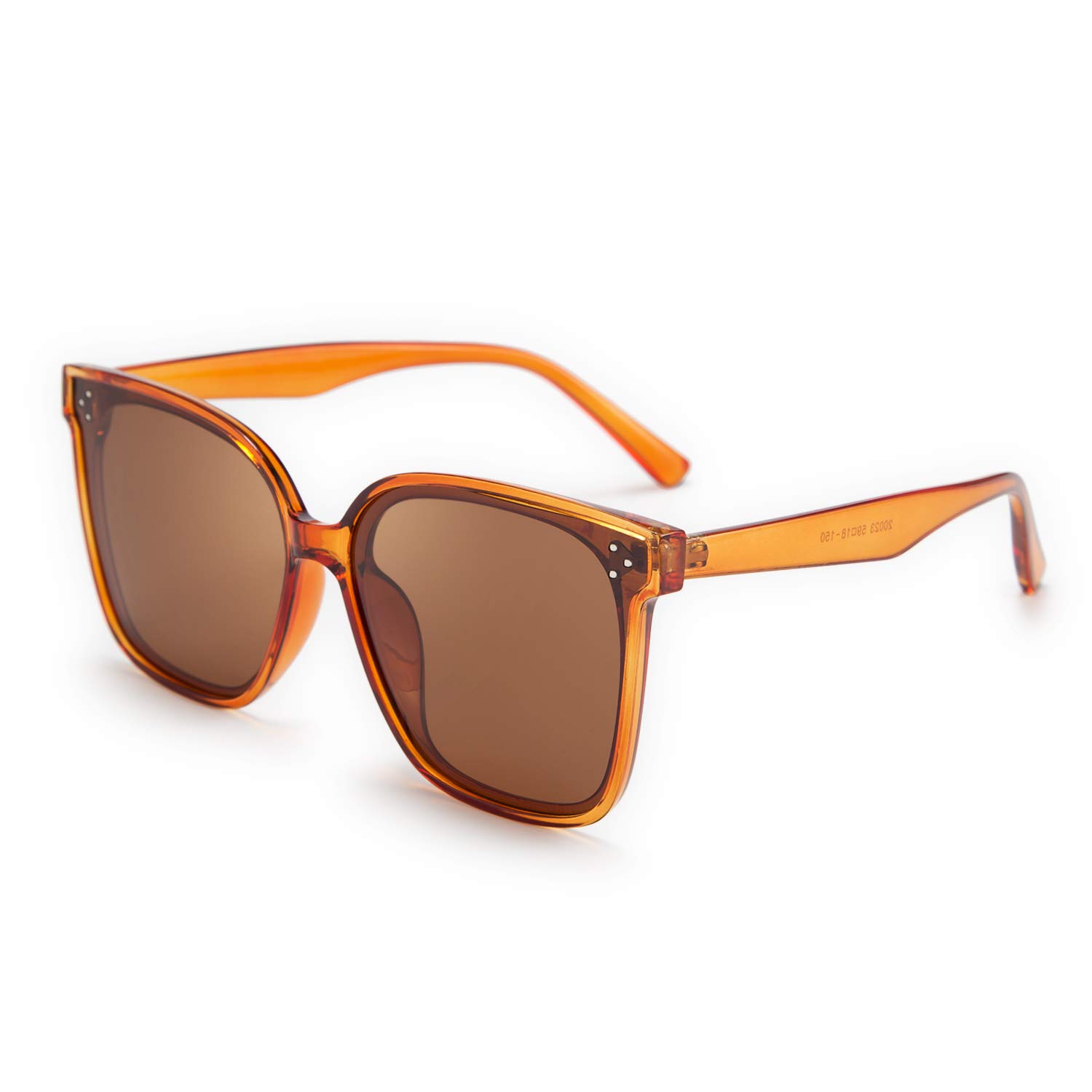 FEISEDY Gafas de Sol Mujer Cuadradas Protección UV400 Gafas Polarizadas Mujer Grandes B2600