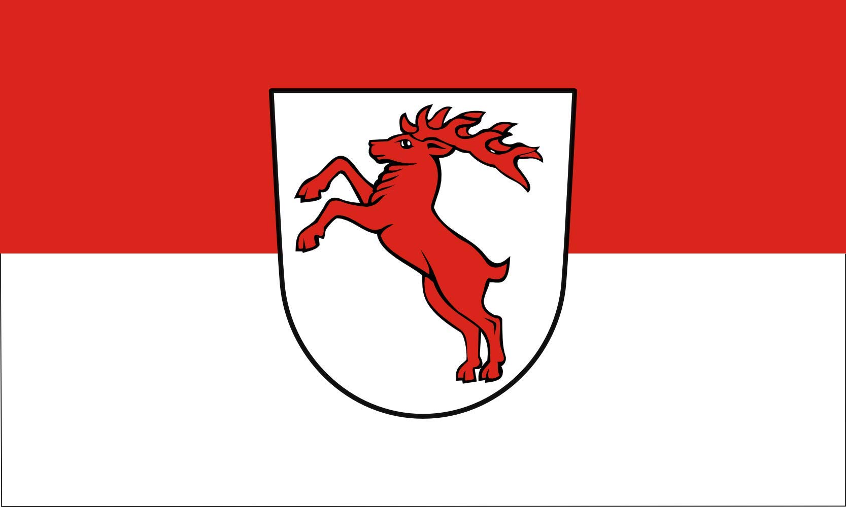 Drapeau Duerbheim grand format anti-déchirure contre la décoloration extérieure