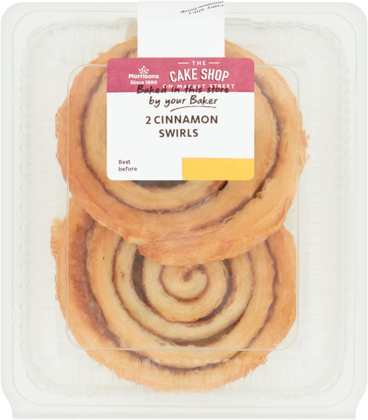 Morrisons Cake Shop Cinnamon Swirl 2 Pack