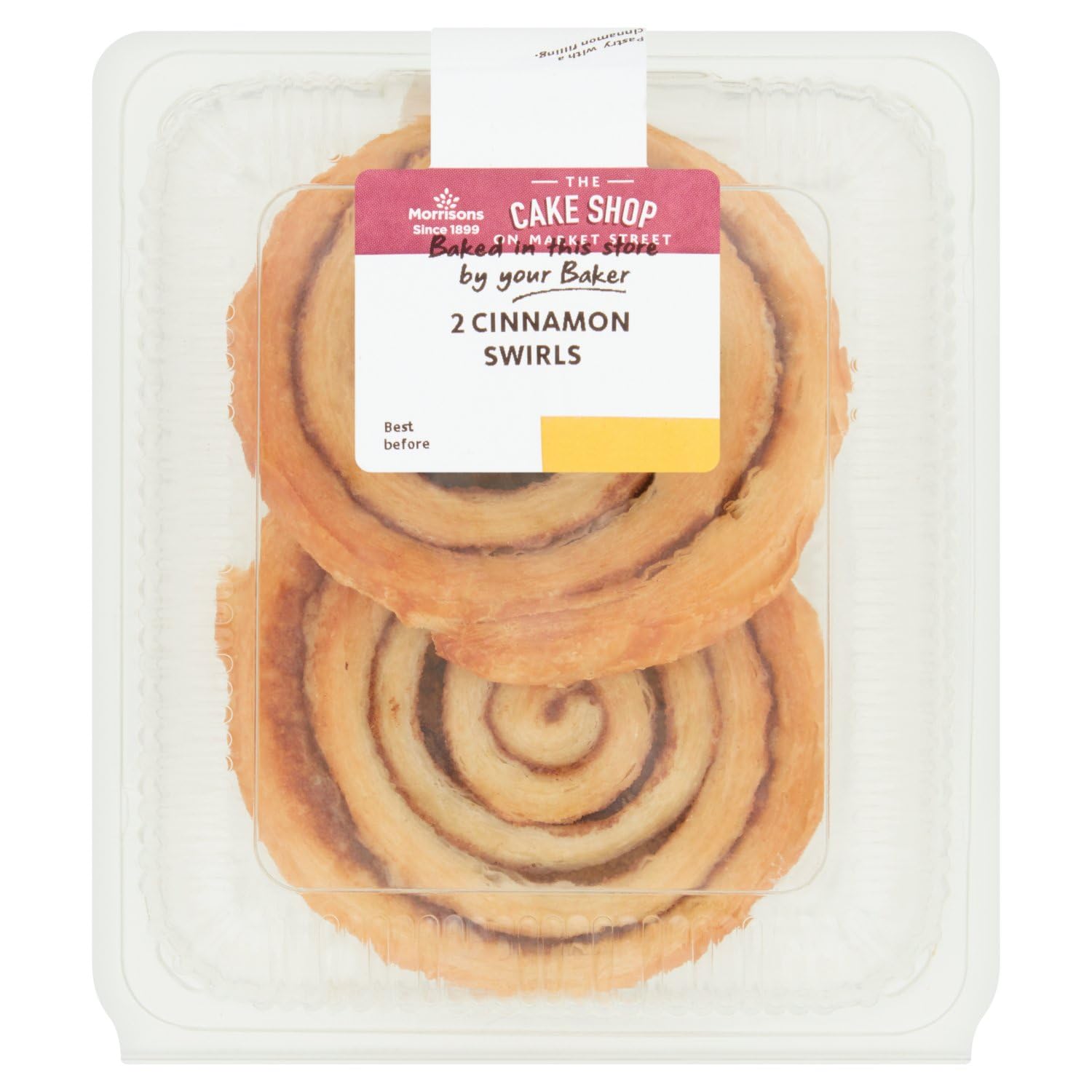 Morrisons Cake Shop Cinnamon Swirl 2 Pack