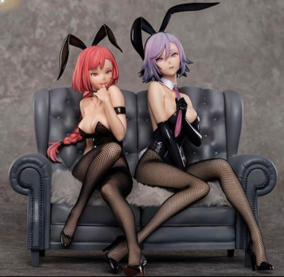 Amazon.co.jp: 異人館 バニーガール フィギュア 玉从霄 初萼 2体セット 