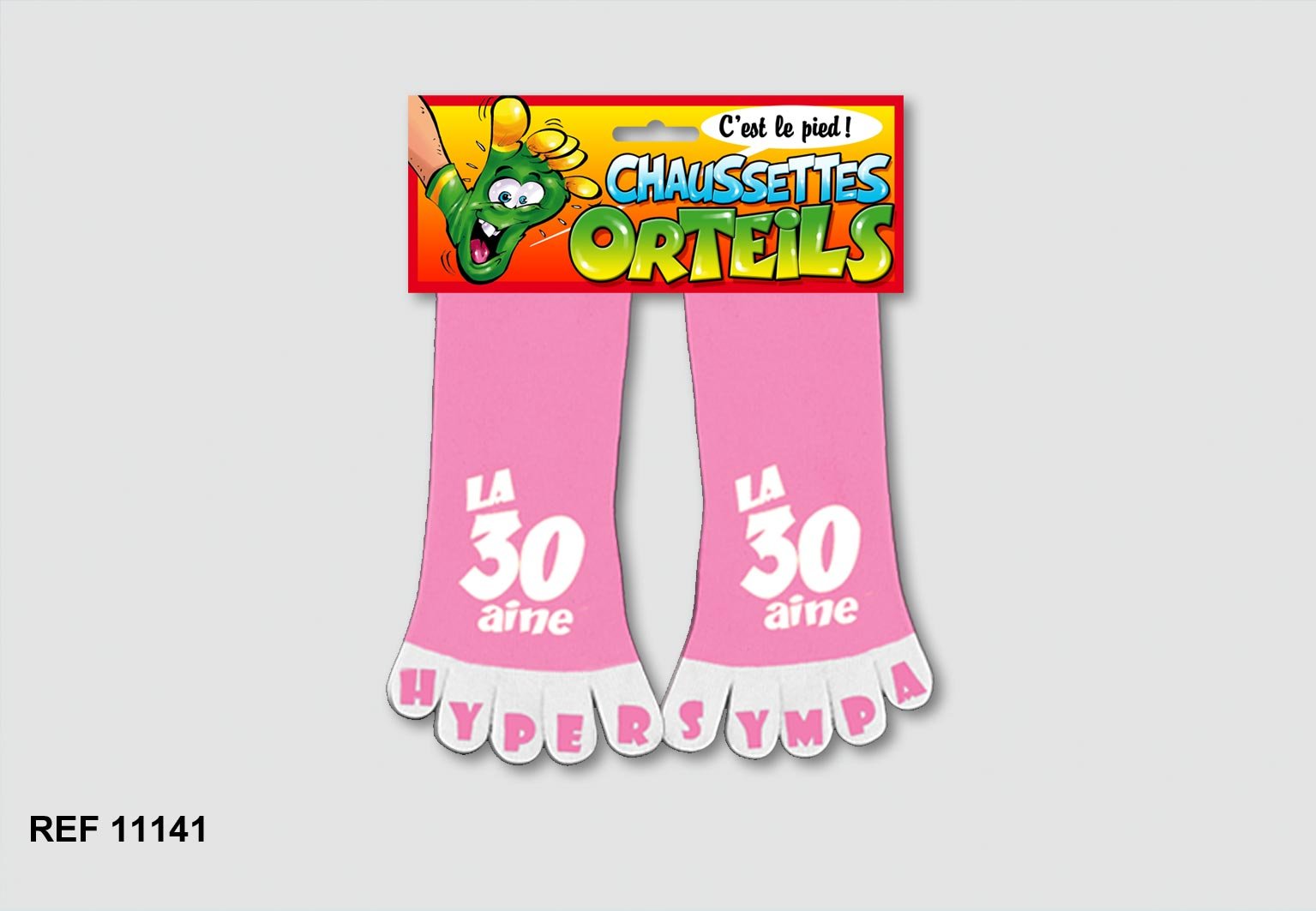 Chaussettes orteils 30 ans