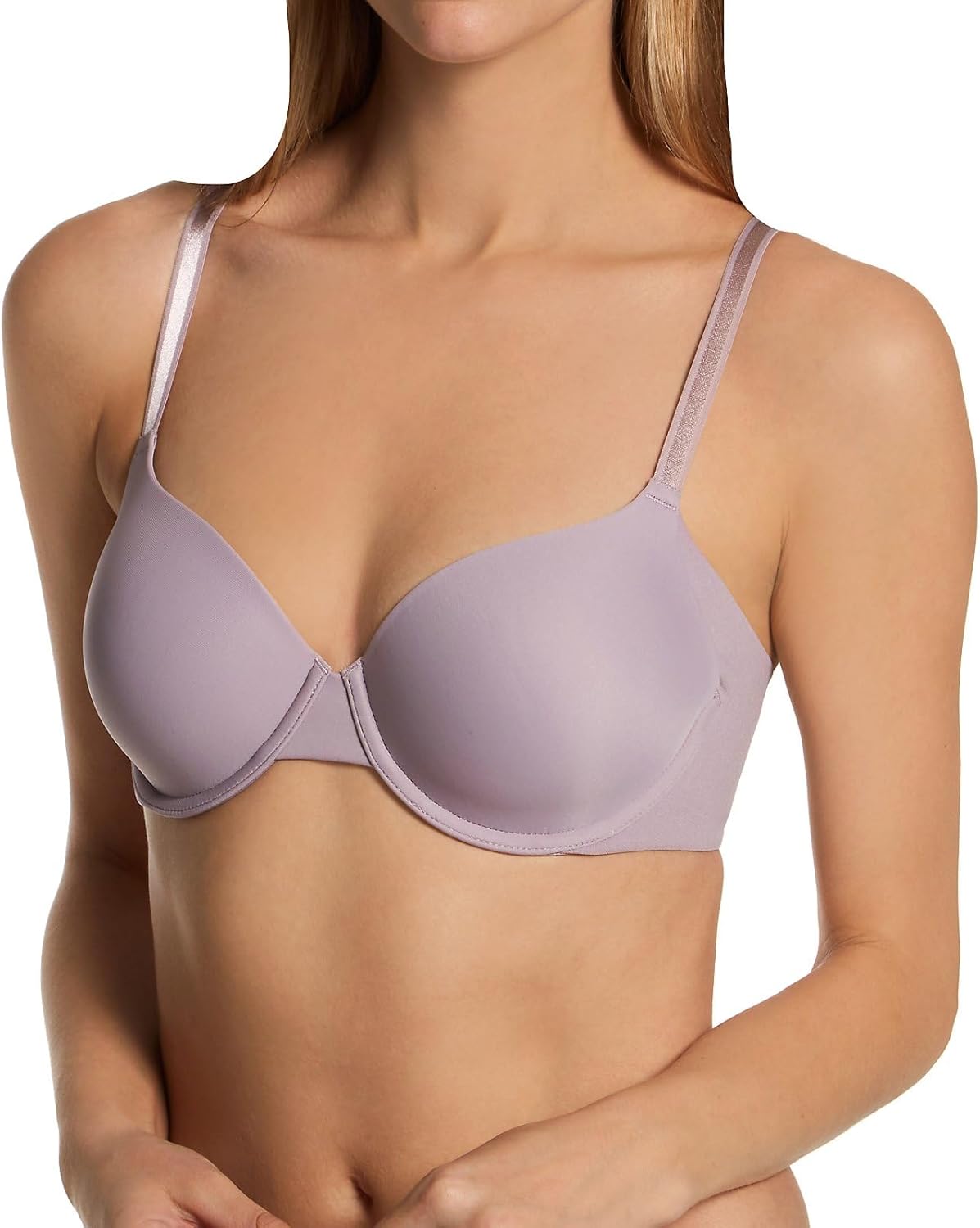 Warner's Women's No Side Effects Underwire Lightly Lined Bra, RA3061A, Nirvana, 34B