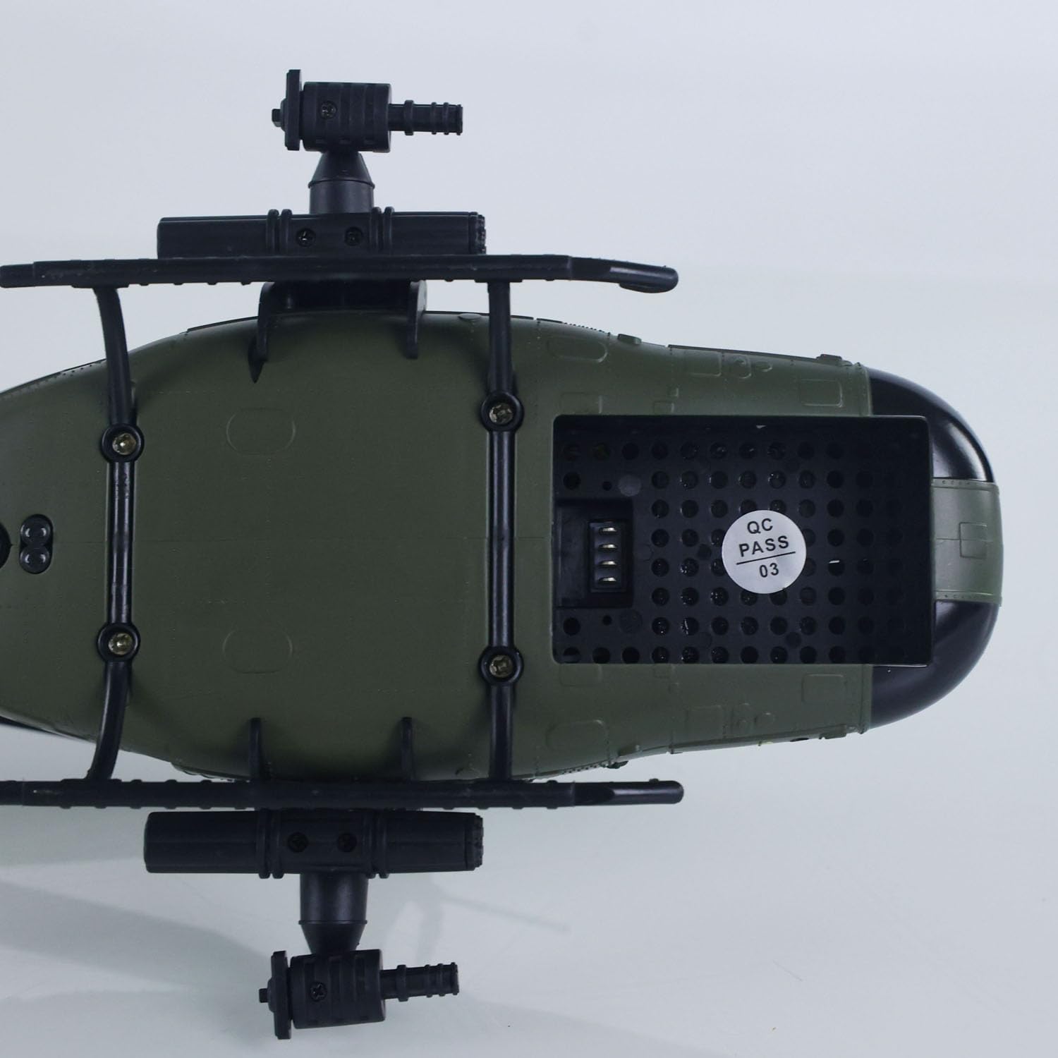 Elicottero radiocomandato UH-1, scala 1:48, funzione di controvolo | Controllo da 2,4 GHz, localizzazione ottica della corrente, adatto per adulti, modello C032
