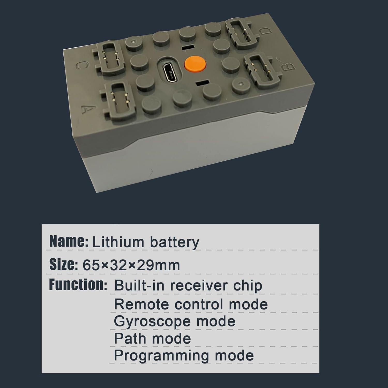 Close-up of the Remote Control