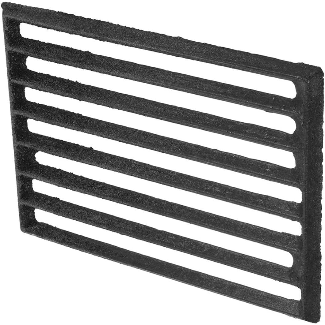 Iron Fire Grate for Firewood Stove Heavy Duty BBQ Grilling Grate for Indoor and Outdoor Use for Fireplace and Campfires