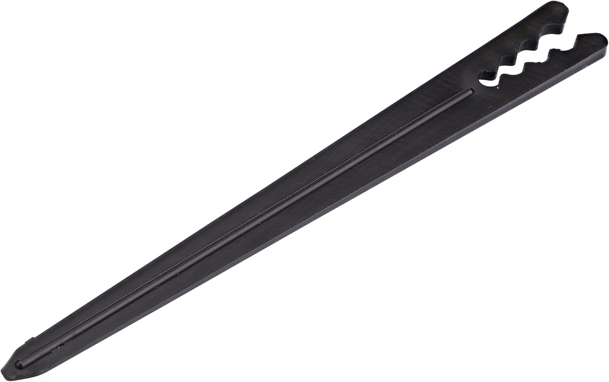381025B 1/8-Inch - 1/4-Inch Heavy-Duty Tubing Support Stake for Drip Irrigation Supply Tubing and Drip Systems, 6-Inch Long, Plastic, 25-Pack, Black