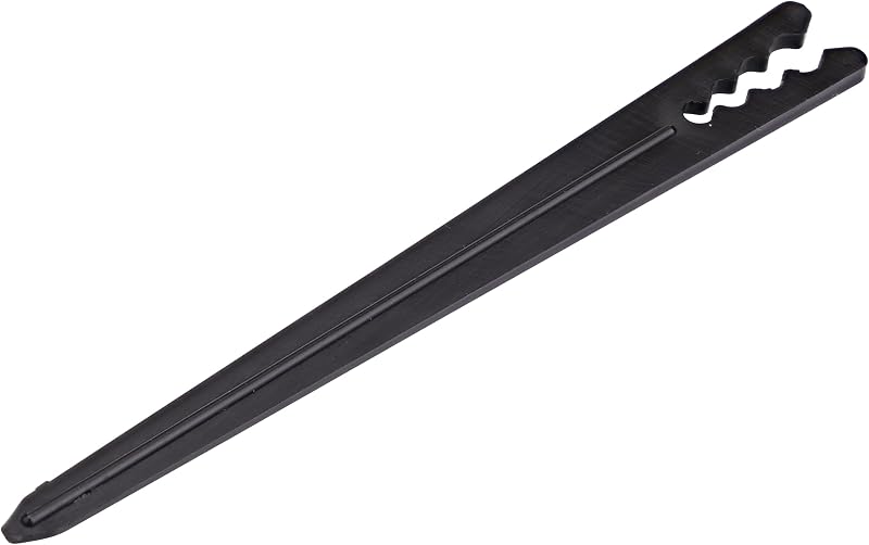 381025B 1/8-Inch - 1/4-Inch Heavy-Duty Tubing Support Stake for Drip Irrigation Supply Tubing and Drip Systems, 6-Inch Long, Plastic, 25-Pack, Black