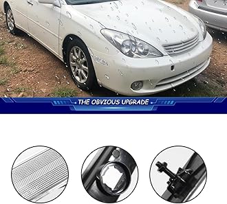 For 2002 2003 L-exus ES300, 2004 2005 2006 L-exus ES330 Front Bumper Side marker Lights Housing 8173133021 8174133021, LX2532102 LX2533102 Clear Lens