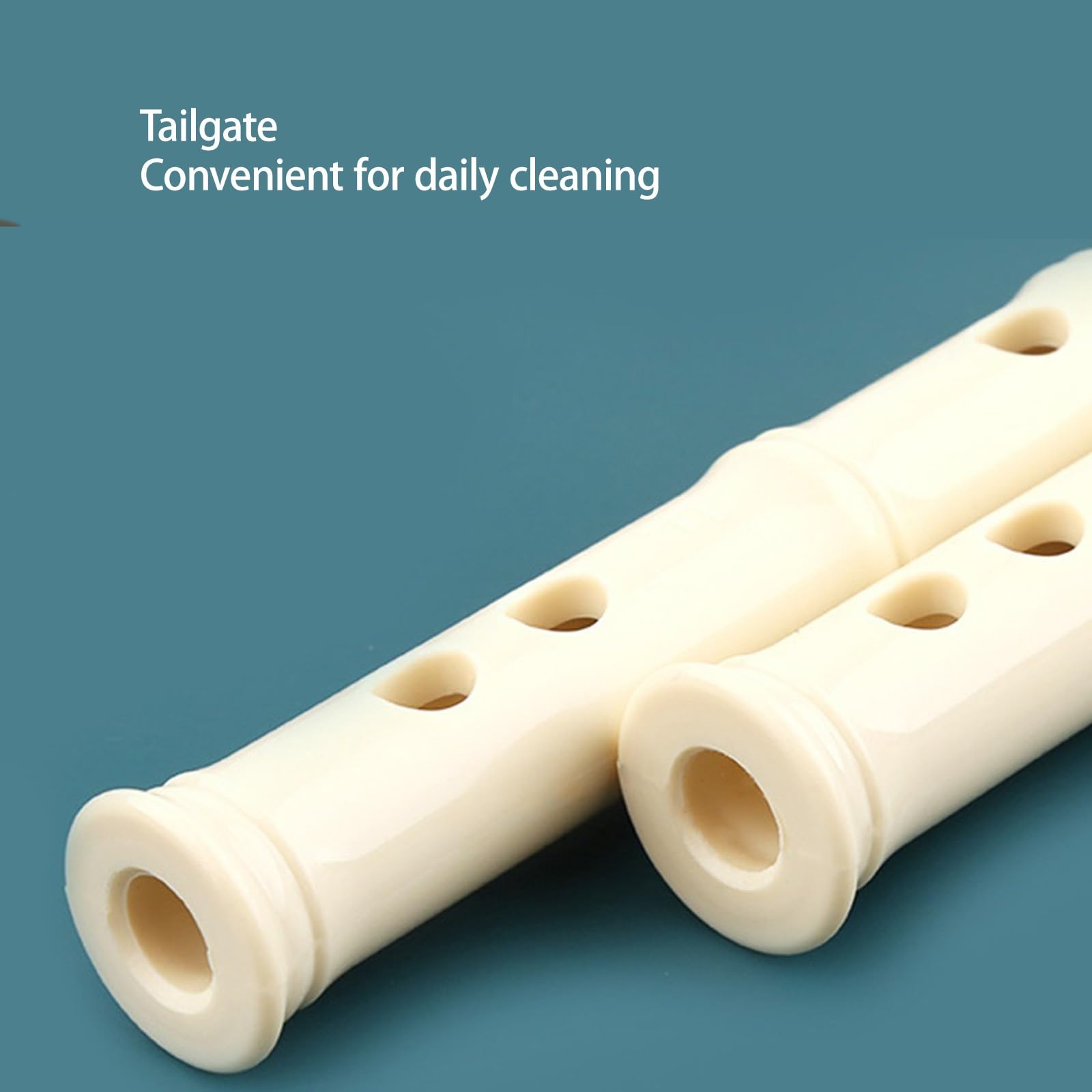 Doble Soplo Flauta De Bambú Flauta Dulce Para Niños Adultos Flauta Soprano Digitación Alemana Principiante Flauta Arpa Para Clases De Música Práctica En Casa(F key/F key)